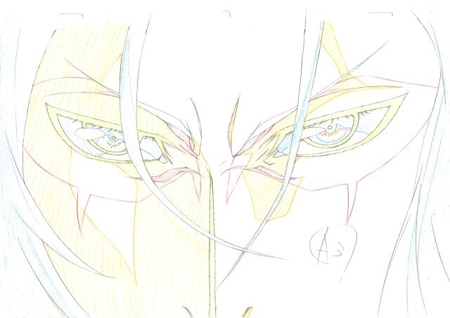 BLEACH アニメ直筆　セル画　夜一 BLEACH 夜一 3種 アニメ直筆 セル画 アニメ BLEACH 59話 セル画用 原画