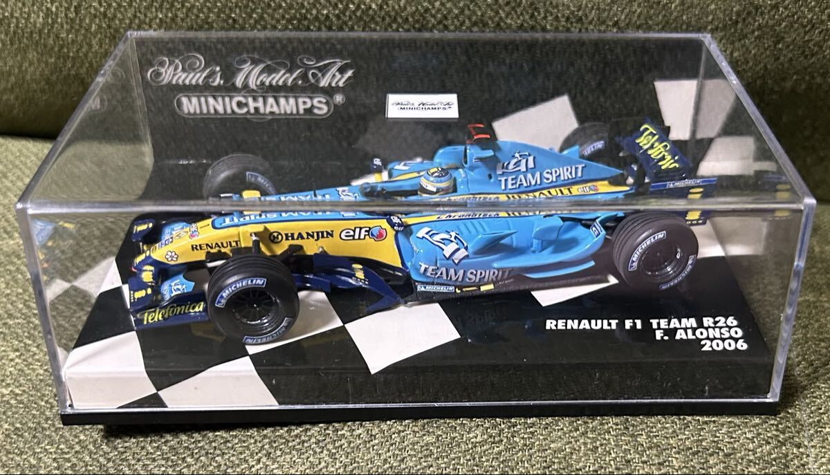 1/43 ルノー R26 アロンソ ミシュラン特注 ミシュラン別注品 ルノー
