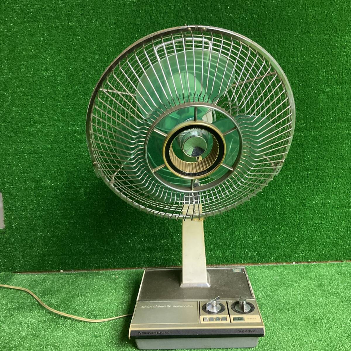 MITSUBISHI 三菱電機 三菱扇風機 R30-SX2 1969年製 COMPAC 電子