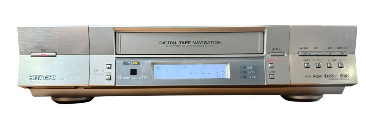 I12【高級機】HITACHI D-VHS HiFiビデオデッキ DT-DR20000 i-LINK D4
