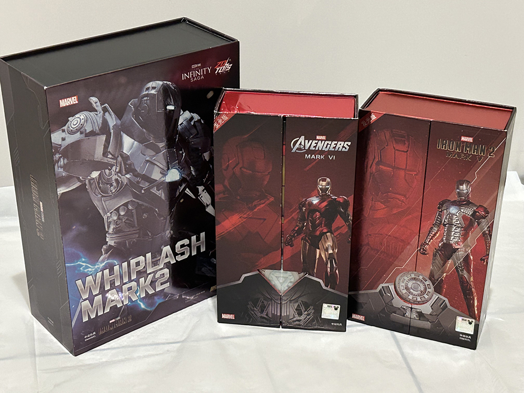 新品】即決 ホットトイズ アイアンマン2 1/6 ウィップラッシュ マーク