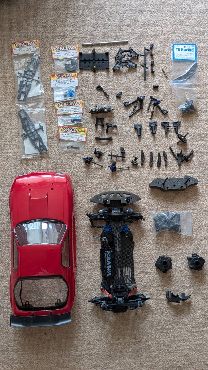 ABCホビー01スーパーボディ RX-7 後期 中古品 YD-2 YD-4 TT-01 TT-02