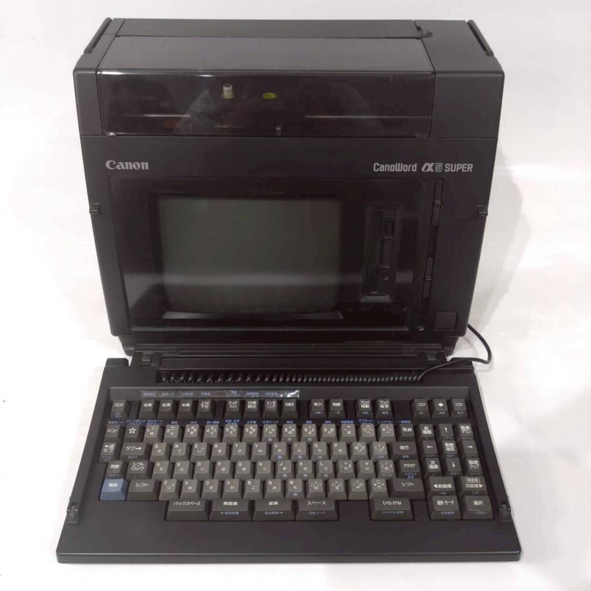 通電確認済み】Canon CanoWord a3 SUPER Ⅱ キャノワード レトロ
