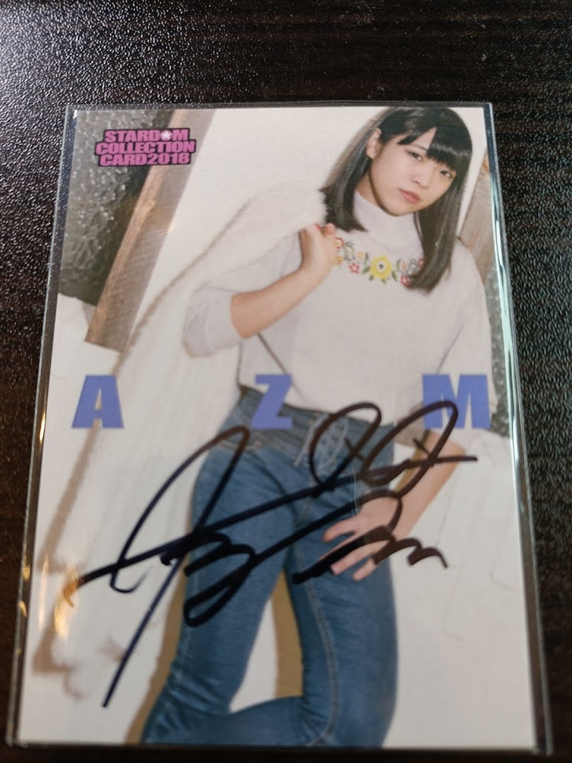☆スターダム コレクションカード 2019 中野たむ 直筆サインカード