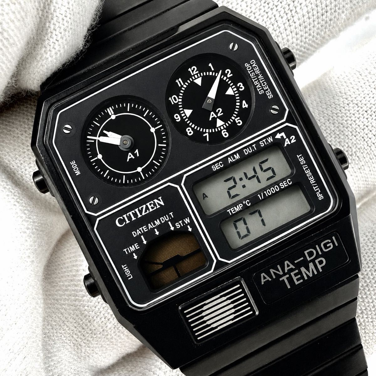 中古】シチズン パタパタ時計 動作確認品 アラーム機能付き CITIZEN
