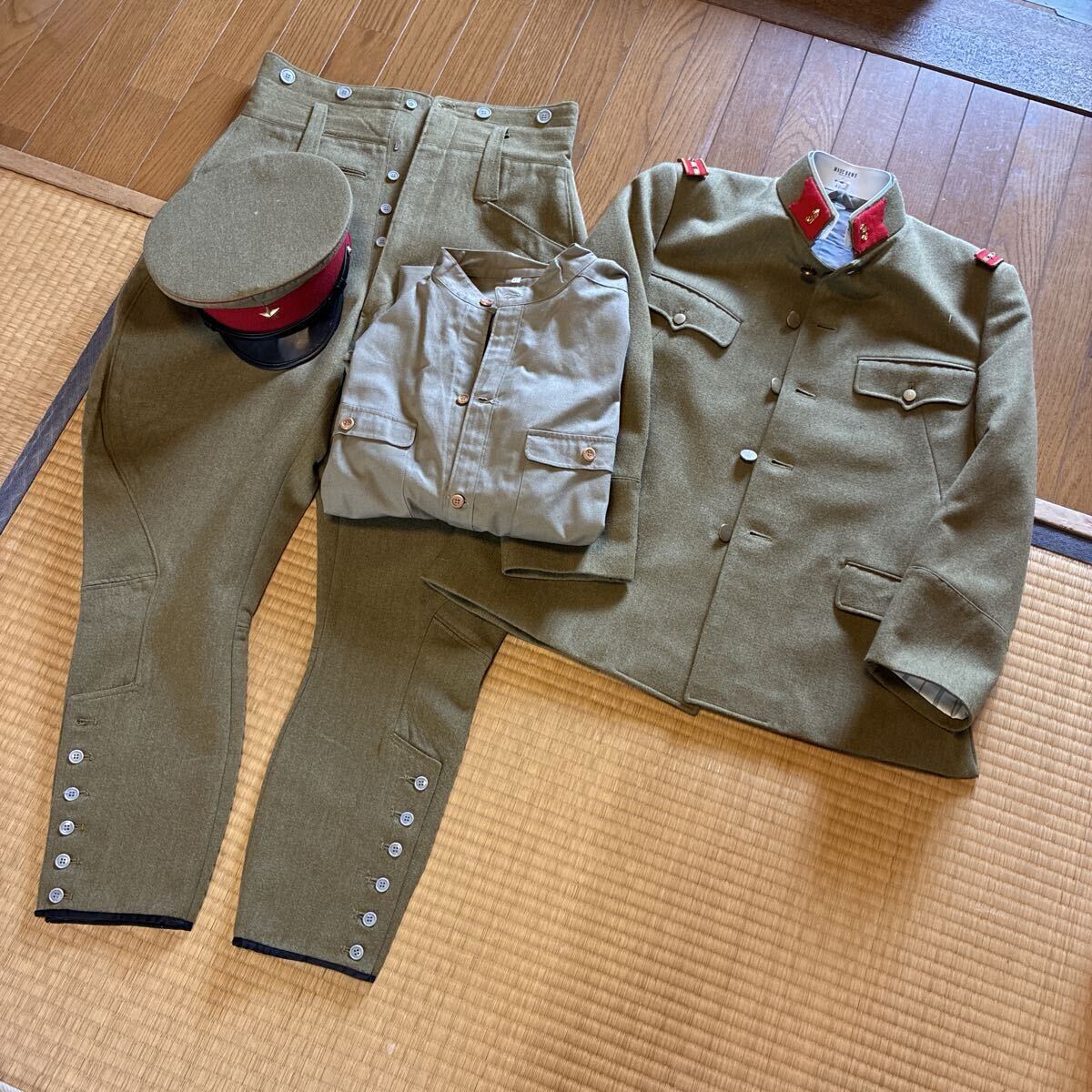 旧日本 日本軍 大日本帝国 日本陸軍 航空隊 飛行服 航空衣袴 上下