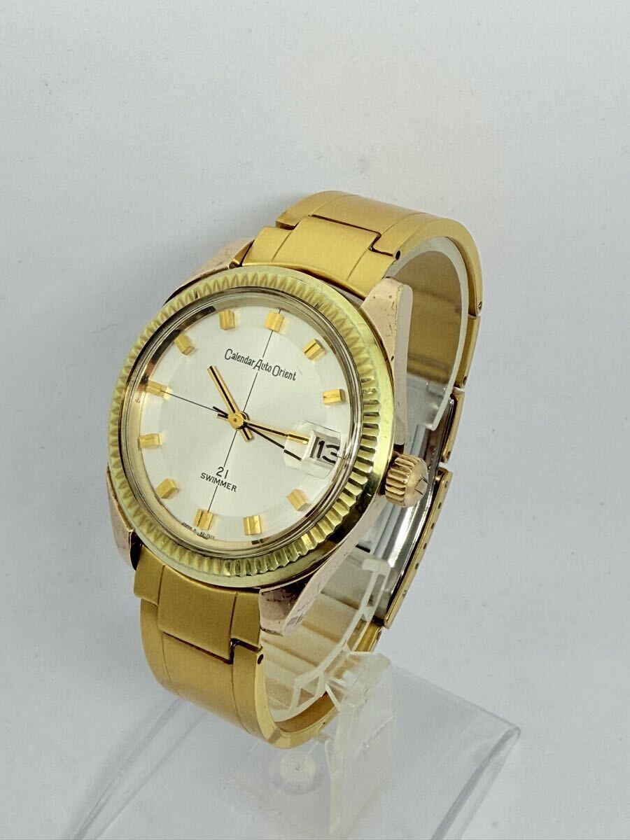 時計店整理品 Royal Calendar Orient Swimmer ロイヤルカレンダー