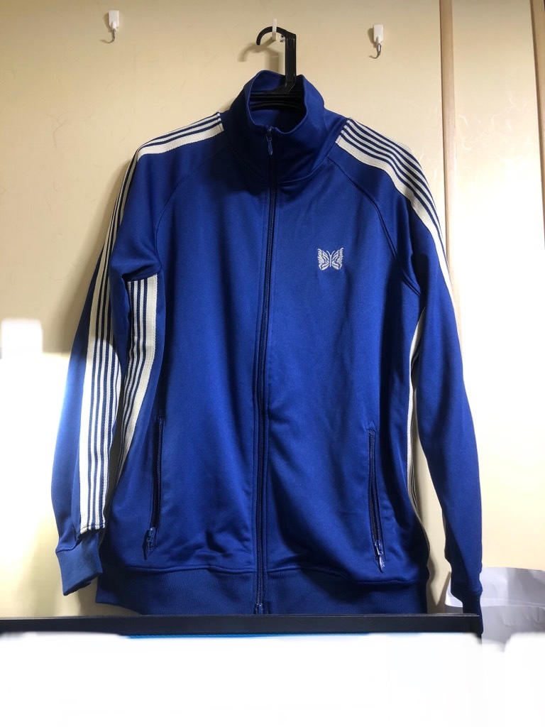 中古】美品 ニードルス パピヨン トラック ジャケット S ネイビー
