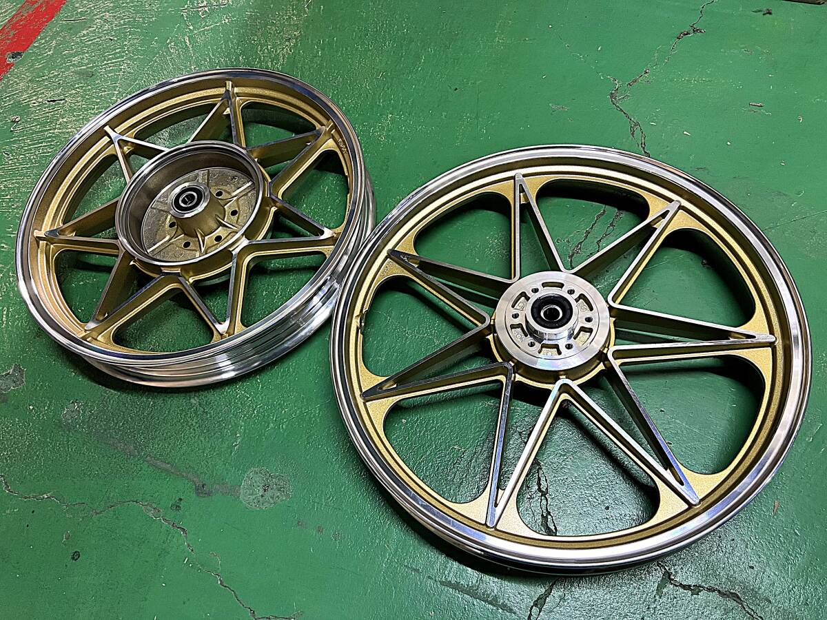 スズキ GS400 セブンスターキャストホイール トリプルディスク 旧車