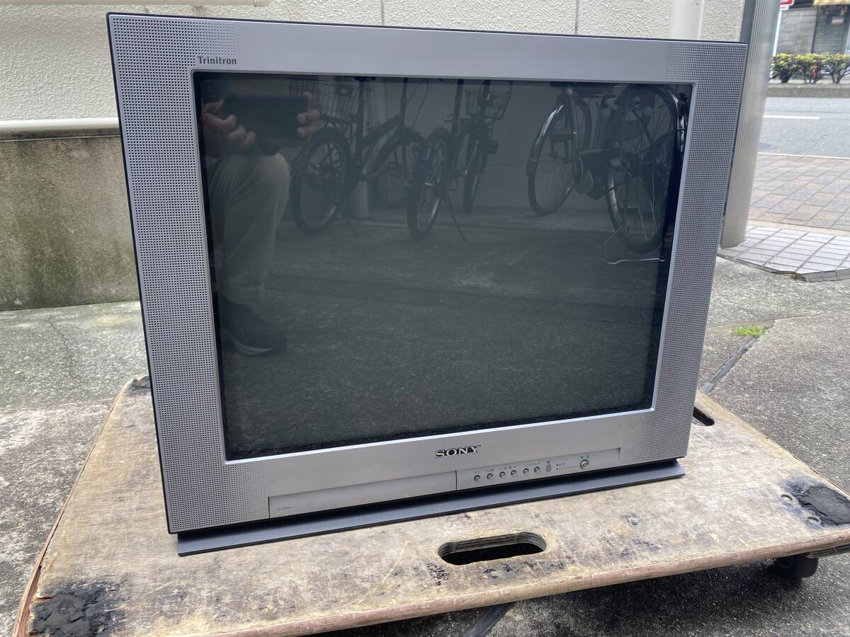 トラブル回避ジャンク扱い】SONY トリニトロンカラーテレビ WEGA KV