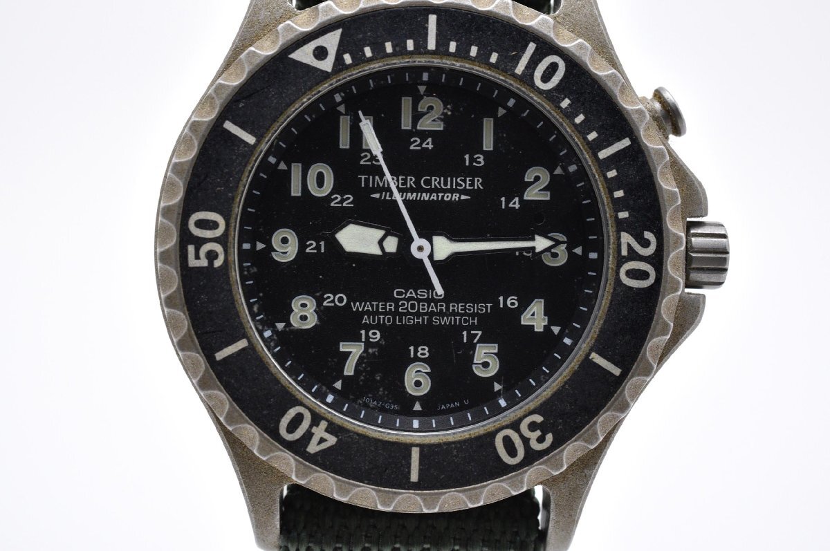中古】カシオ CASIO TIC-110 ティンバークルーザー TIMBER CRUISER 
