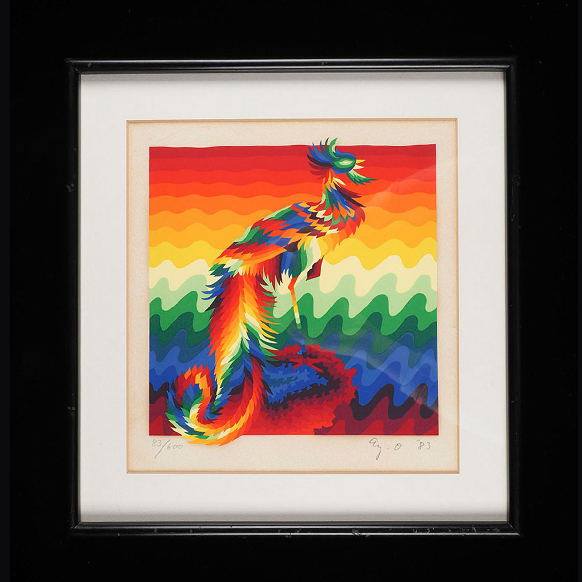 D-229 現代画家 近代作家 裸婦画 リトグラフ 625/1000 額装 サイズ大