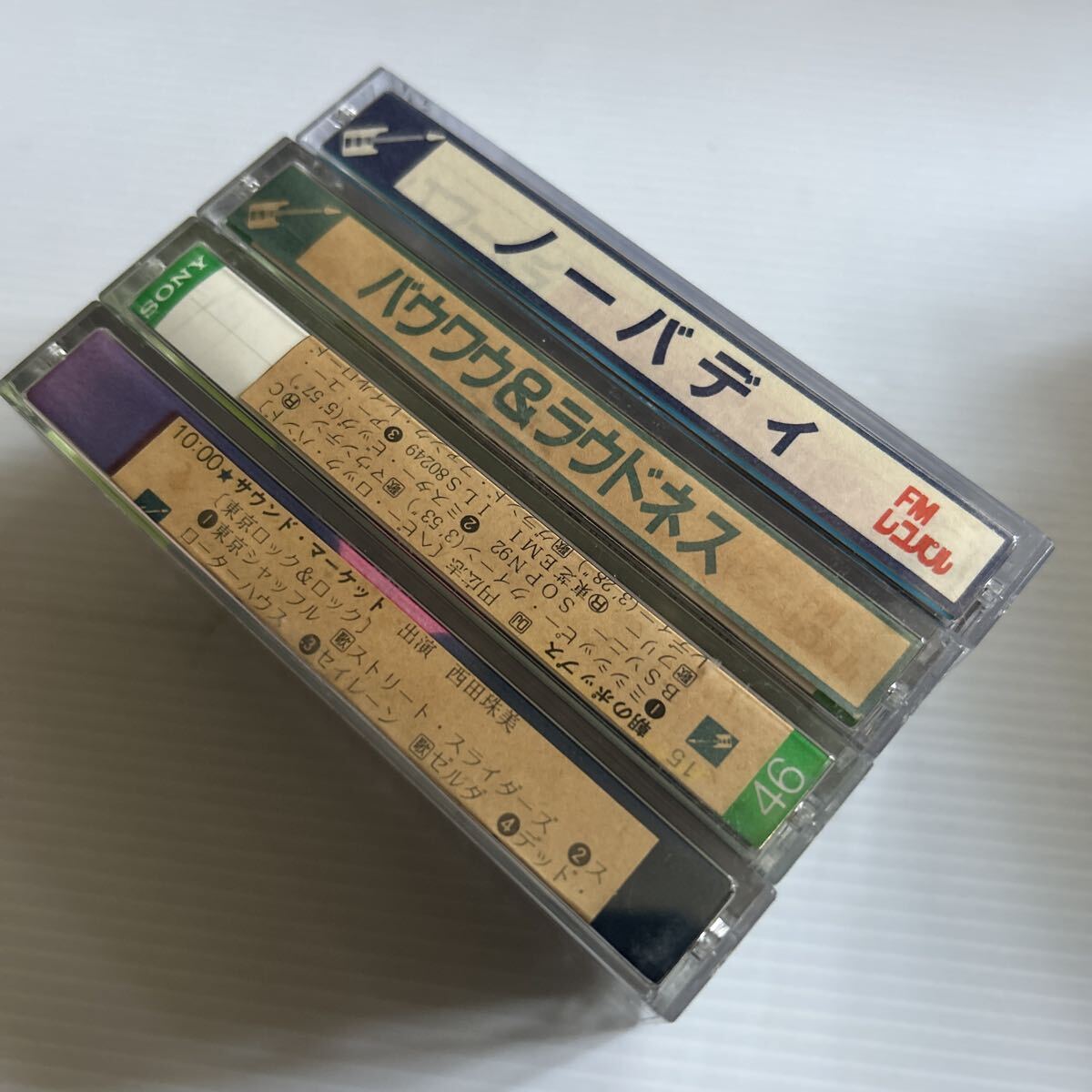 中古】安全地帯 玉置浩二 That's カセットテープ広告 1988 切り抜き 4