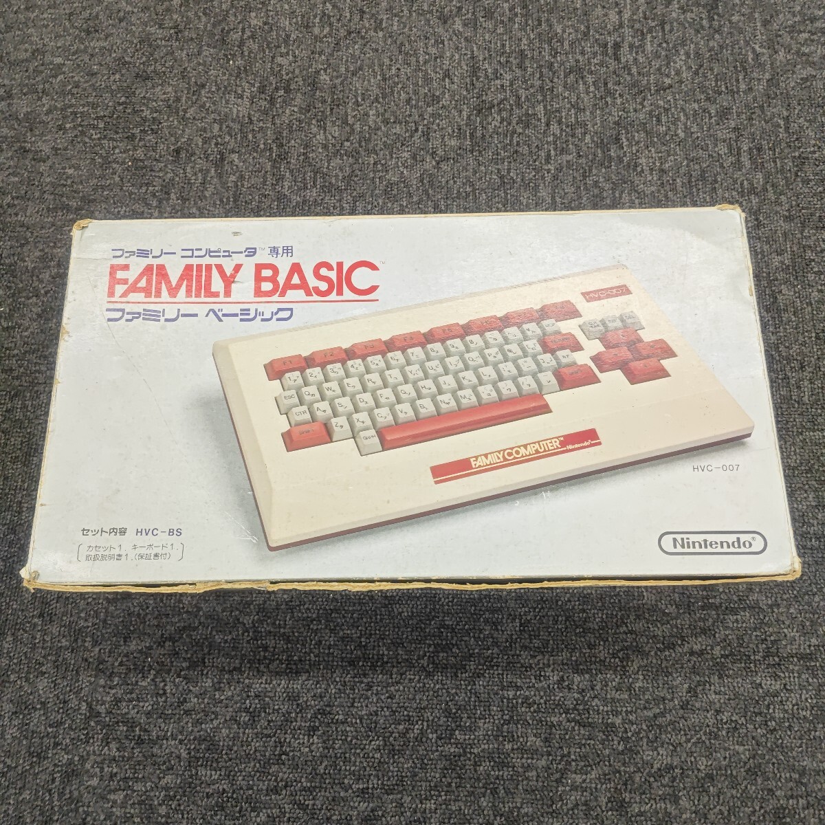 ファミリーベーシック キーボード ロボット ジャイロ 元箱入り