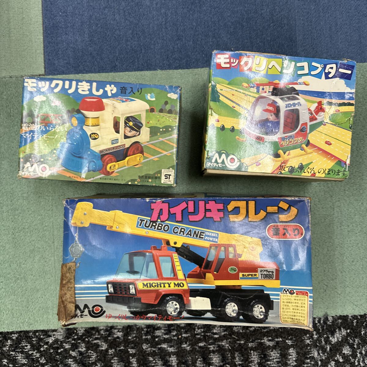 中古】野村トーイ マイティモー モックリきしゃ 音入り 中古ジャンクで