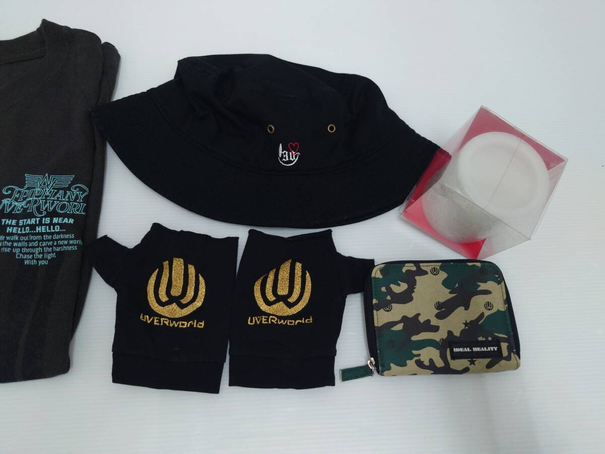 UVERworld グッズセット 会報 初代グローブ Tシャツ タオル バッグ