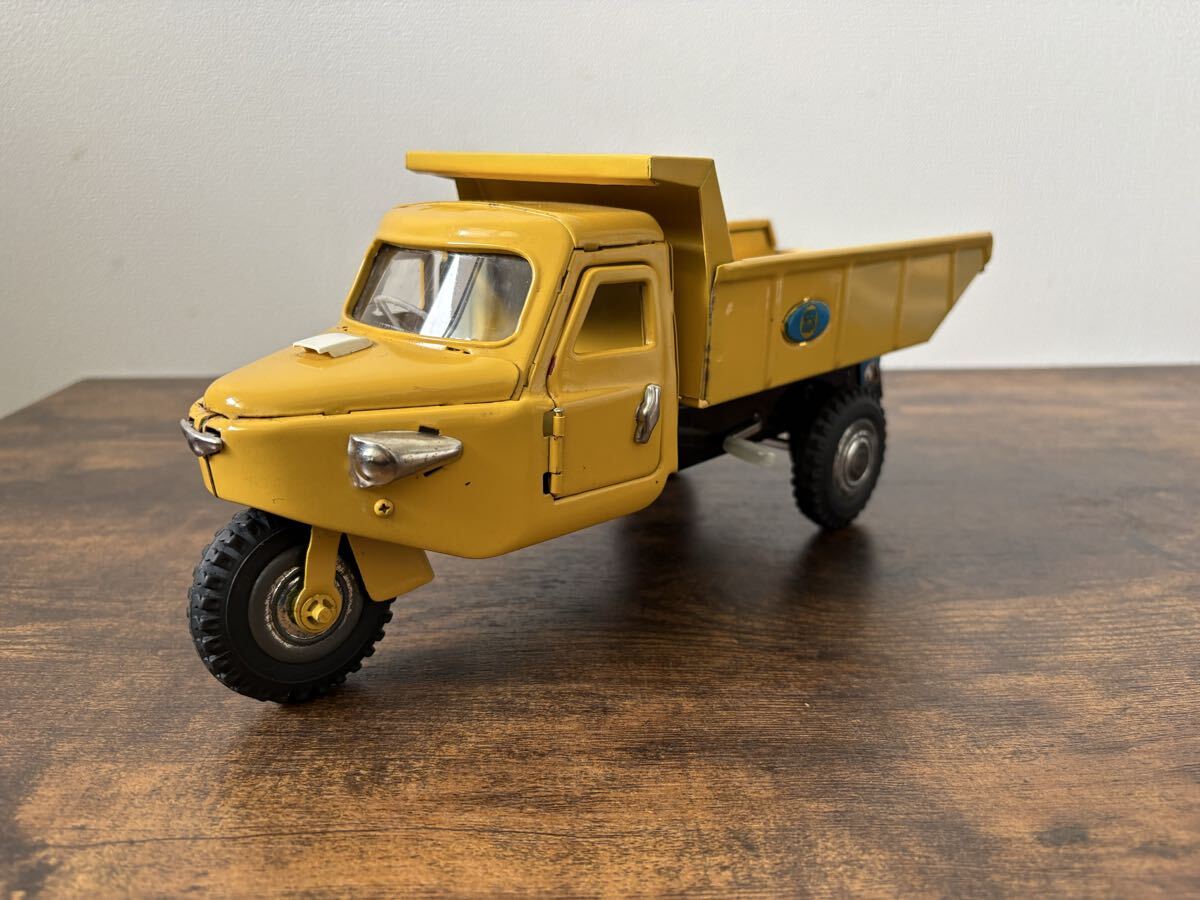 中古】トミカ 黒箱 52-1 T-23 日野 ダンプ・カー HINO DUMP CAR 橙