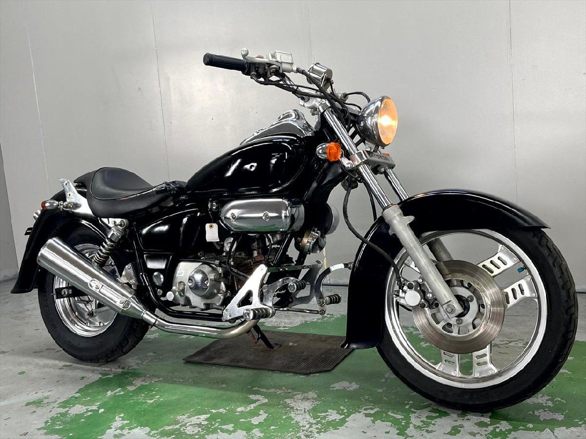クラシック系カスタムに!スティード400.NC26ディープフェンダーFLH