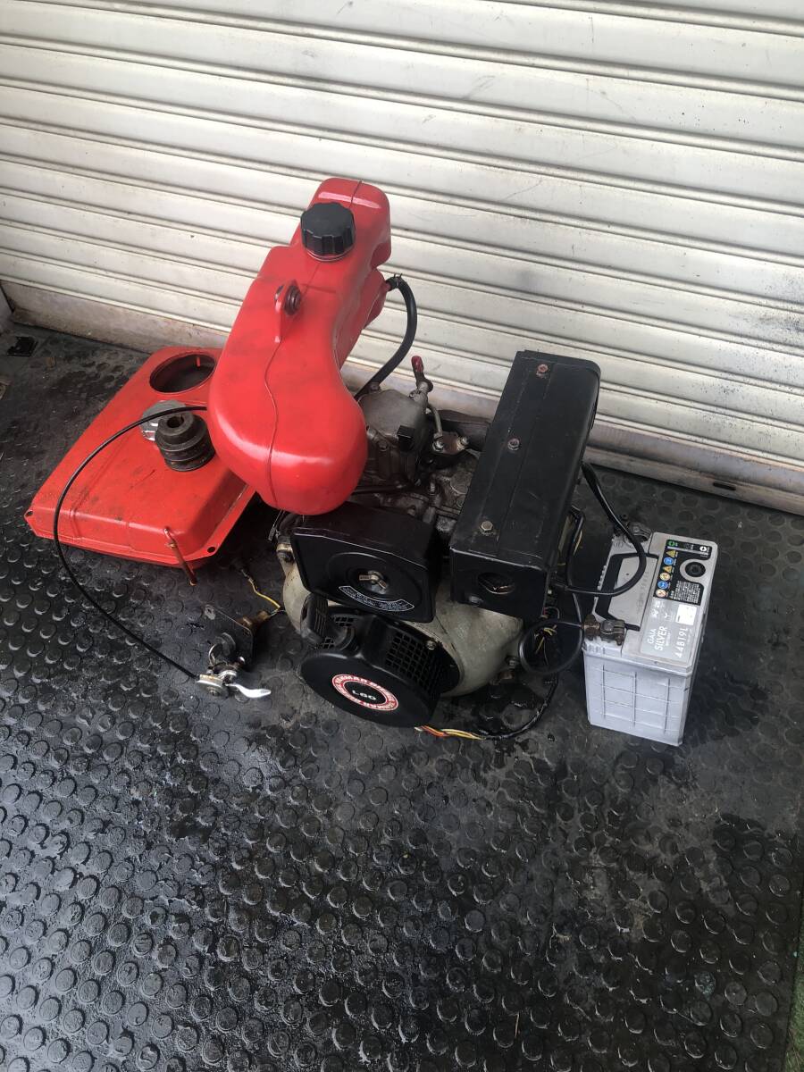 中古】農機具□ディーゼルエンジン□ヤンマー□L70□人気の空冷式