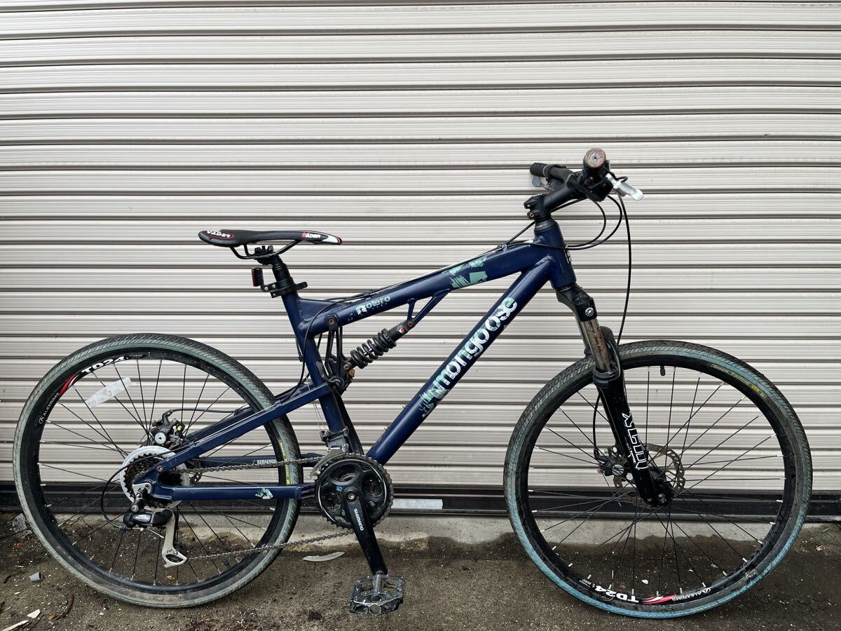 未整備　mon OTERO COMP 26インチ　MTB 良品！MONGOOSE OTERO comp 26型 アルミ24速 460mm Wサス付きディスク