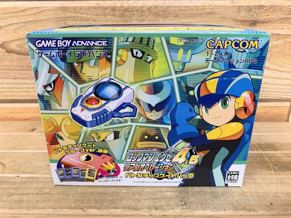 中古・動作確認済み】GBA ロックマンエグゼ4.5 リアルオペレーション