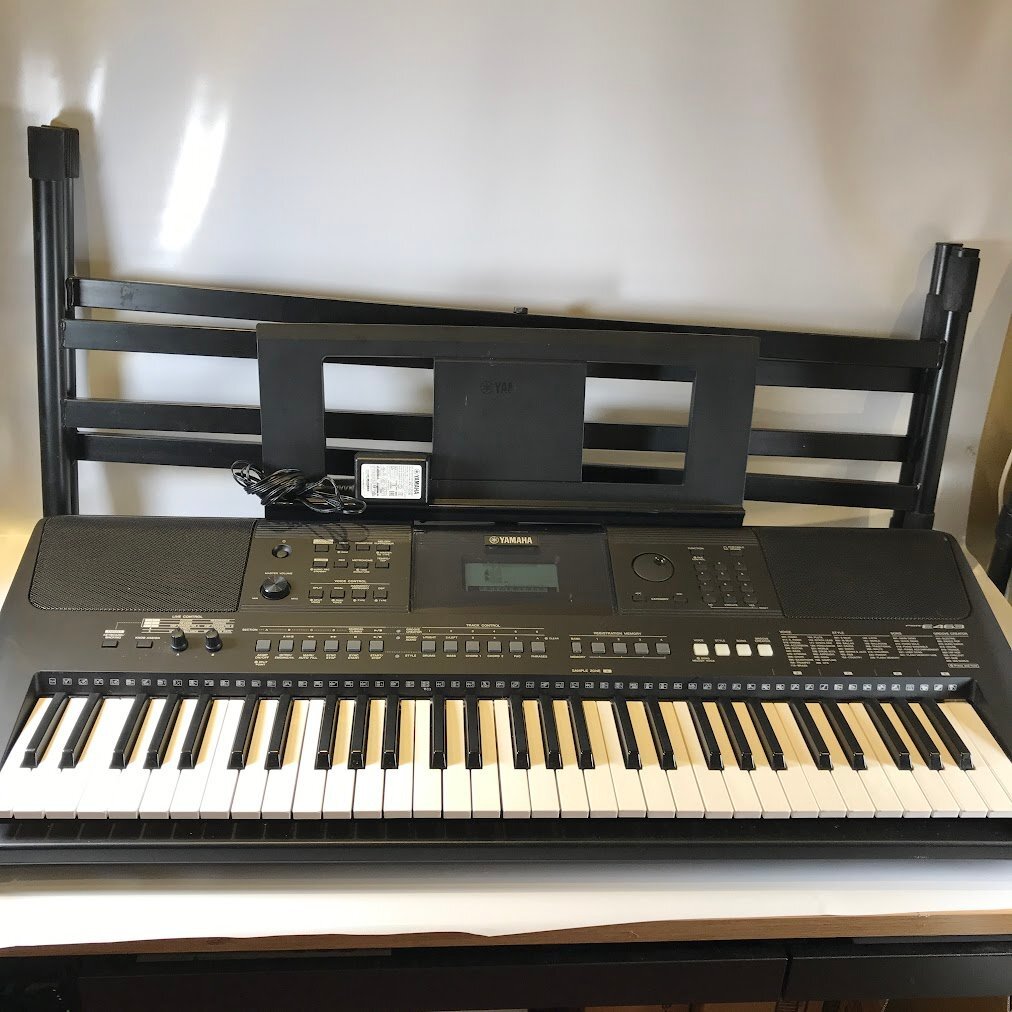 ジャンク扱】MU-824◇YAMAHA ヤマハ ポータトーン 電子キーボード PSR 