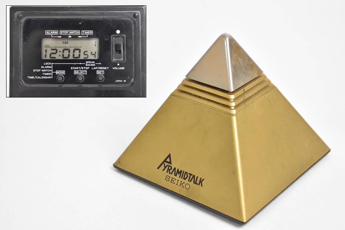 中古】【美品】SEIKO PYRAMIDTALK DA587G セイコーピラミッドトーク