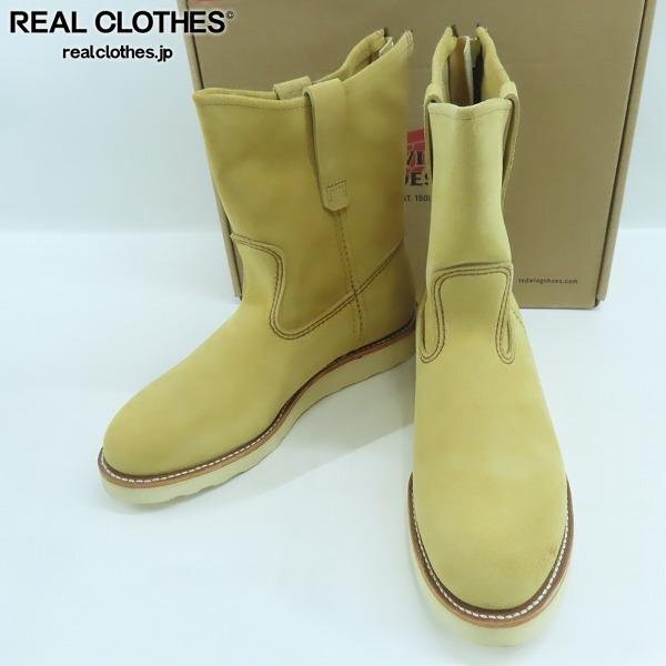 90s 犬タグ 【RED WING】 レッド ウィング 8165 プレーントゥ ワーク
