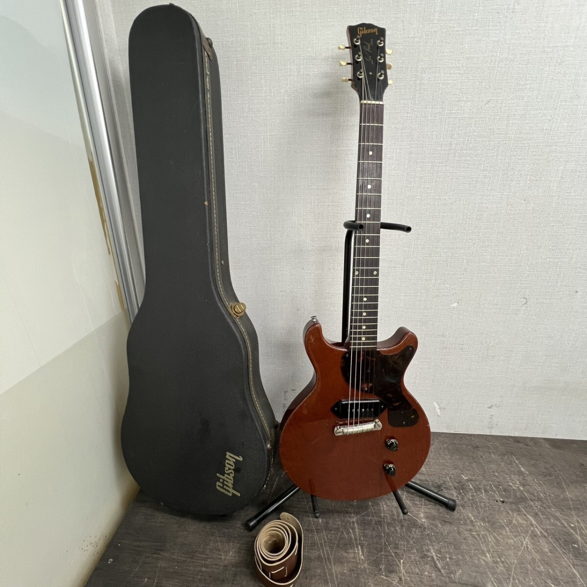 中古】【動品】GRECO EG135 1960年代製 フルアコ ビザール ギター 黒の