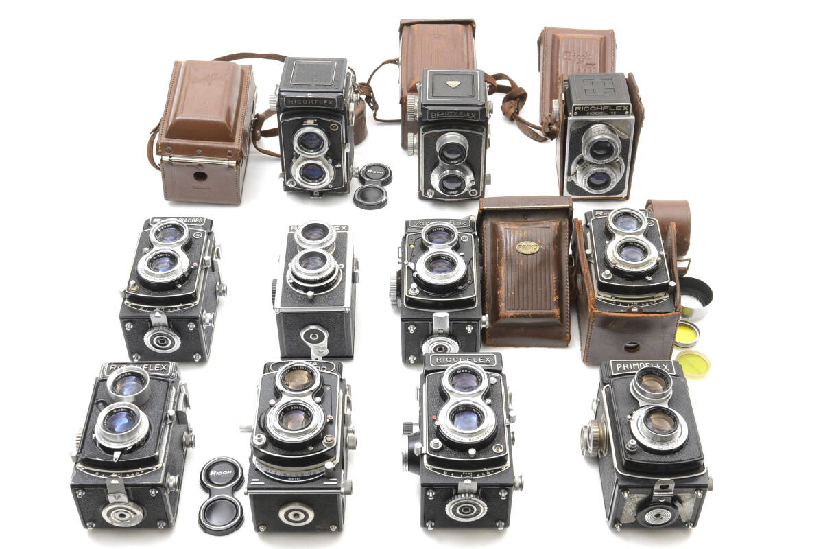 ジャンク】Minolta Autocord ミノルタ オートコード 二眼レフ カメラ 1
