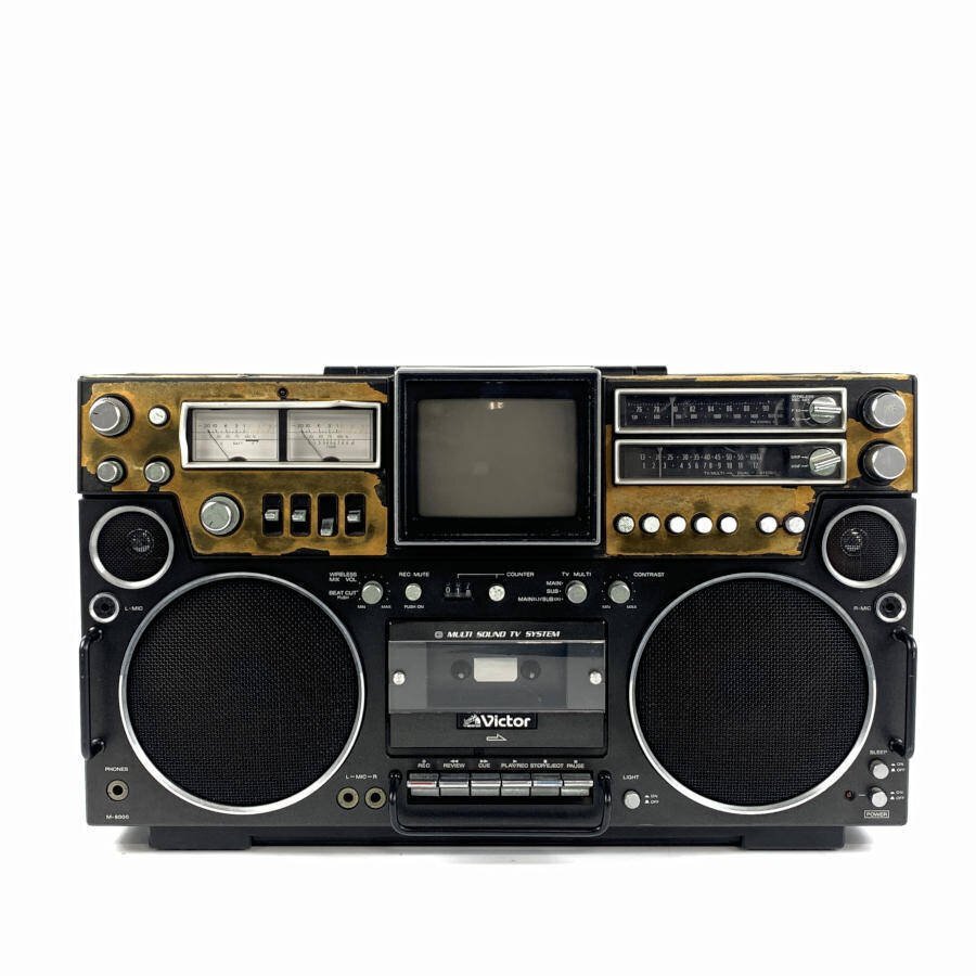 Victor 日本ビクター　VM-X100 送料込み 中古】Victor 業務用 10インチ ブラウン管モニター VM-X100 動作OKの