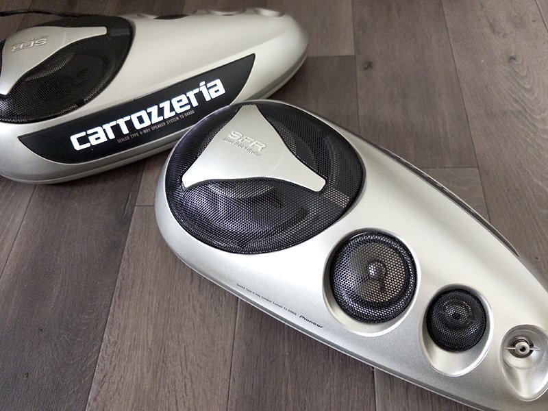 中古】カロッツェリア TS-X45 イルミネーション スピーカー 配線有の