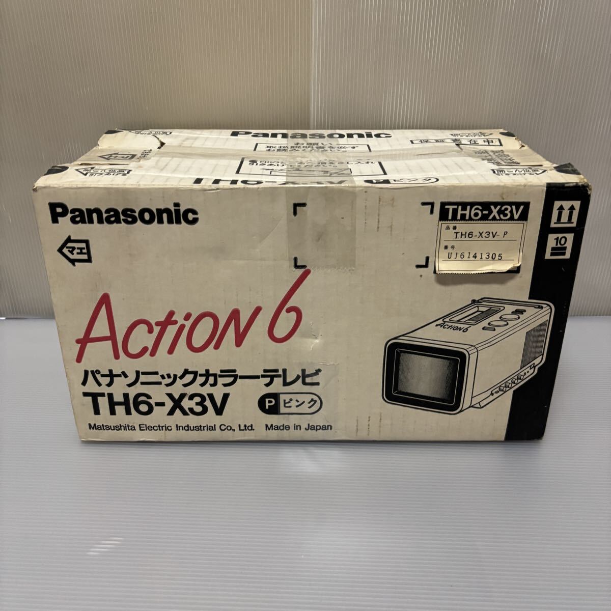中古】Panasonic action6(TH6-X3V) ポータブルブラウン管TVの落札情報