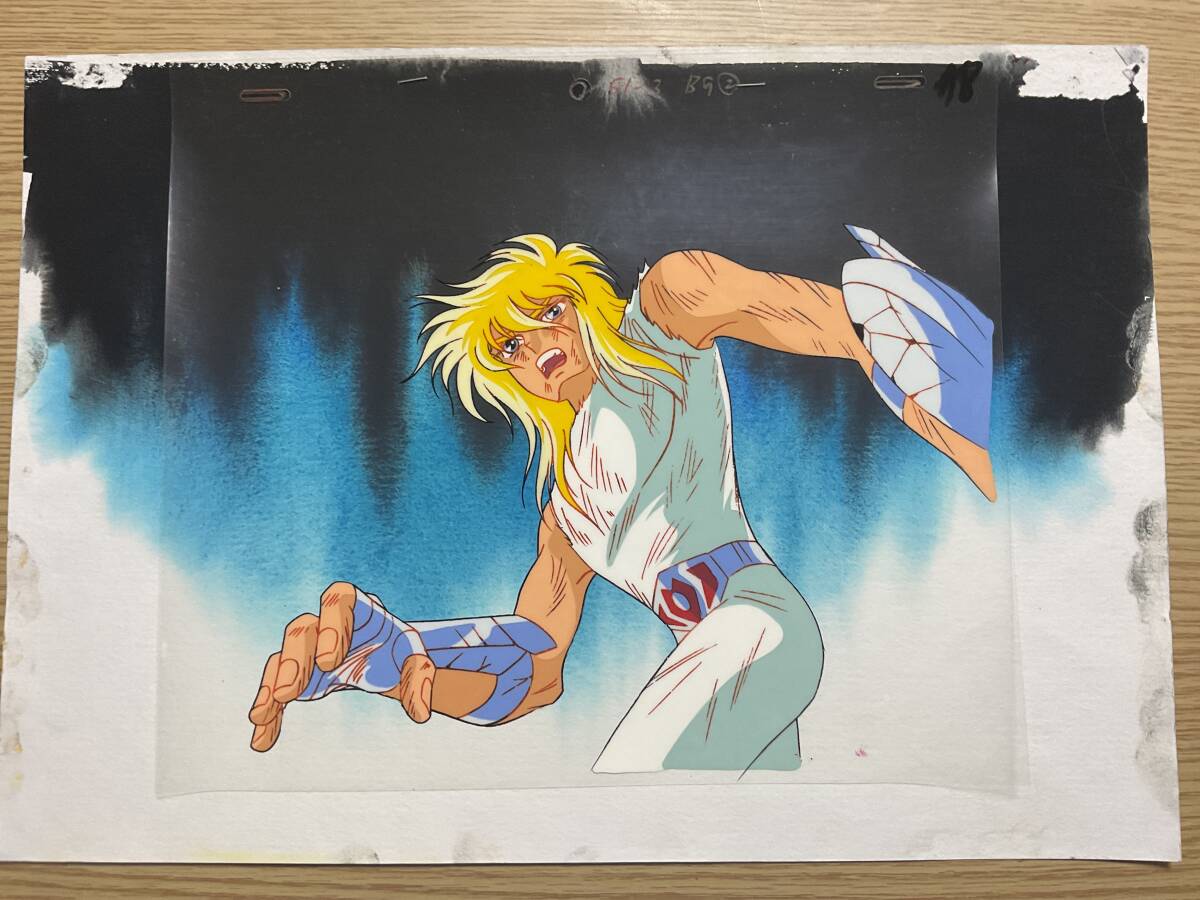 中古】□ 劇場版 □ 聖闘士星矢 真紅の少年伝説 □ 瞬と一輝 セル画
