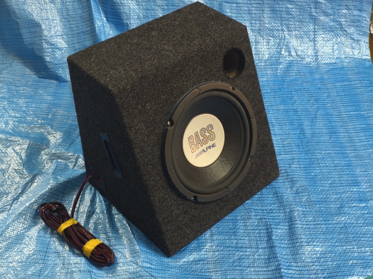 ☆《 ALPINE 》 アルパイン ウーハーボックス BASS VR Music Max 1200