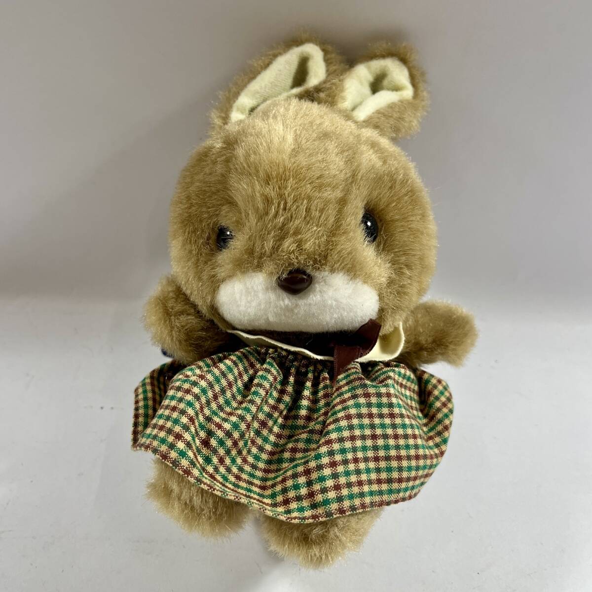 昭和レトロ うさぎ 犬 ぬいぐるみ 人形 ビンテージ 着せ替え 洋服