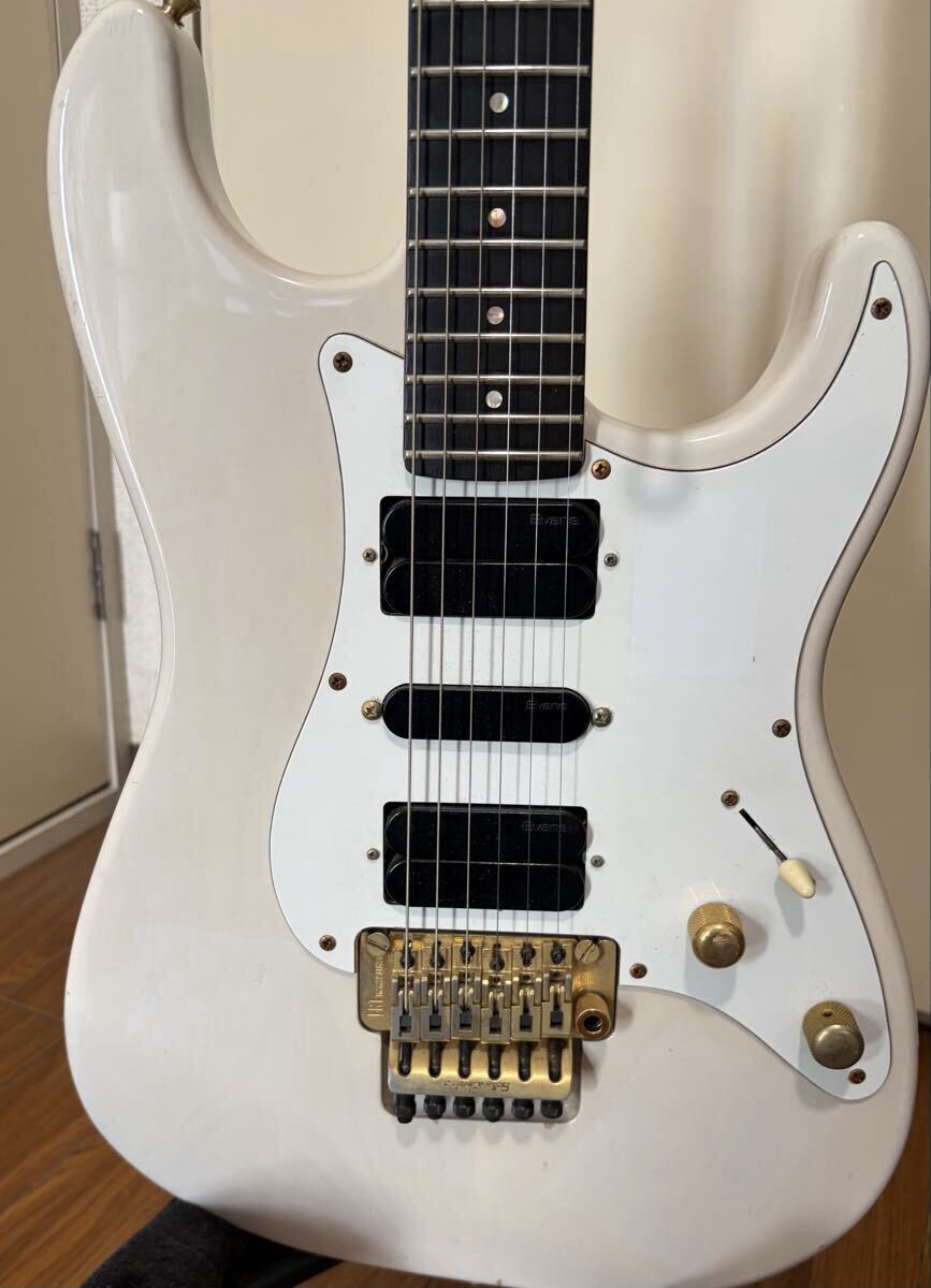 値下げ　FERNANDES 　希少なEvansピックアップ搭載！　vintage 中古】FERNANDES FST－100 EVANS PU搭載 90年頃 グレコ トーカイ関連の