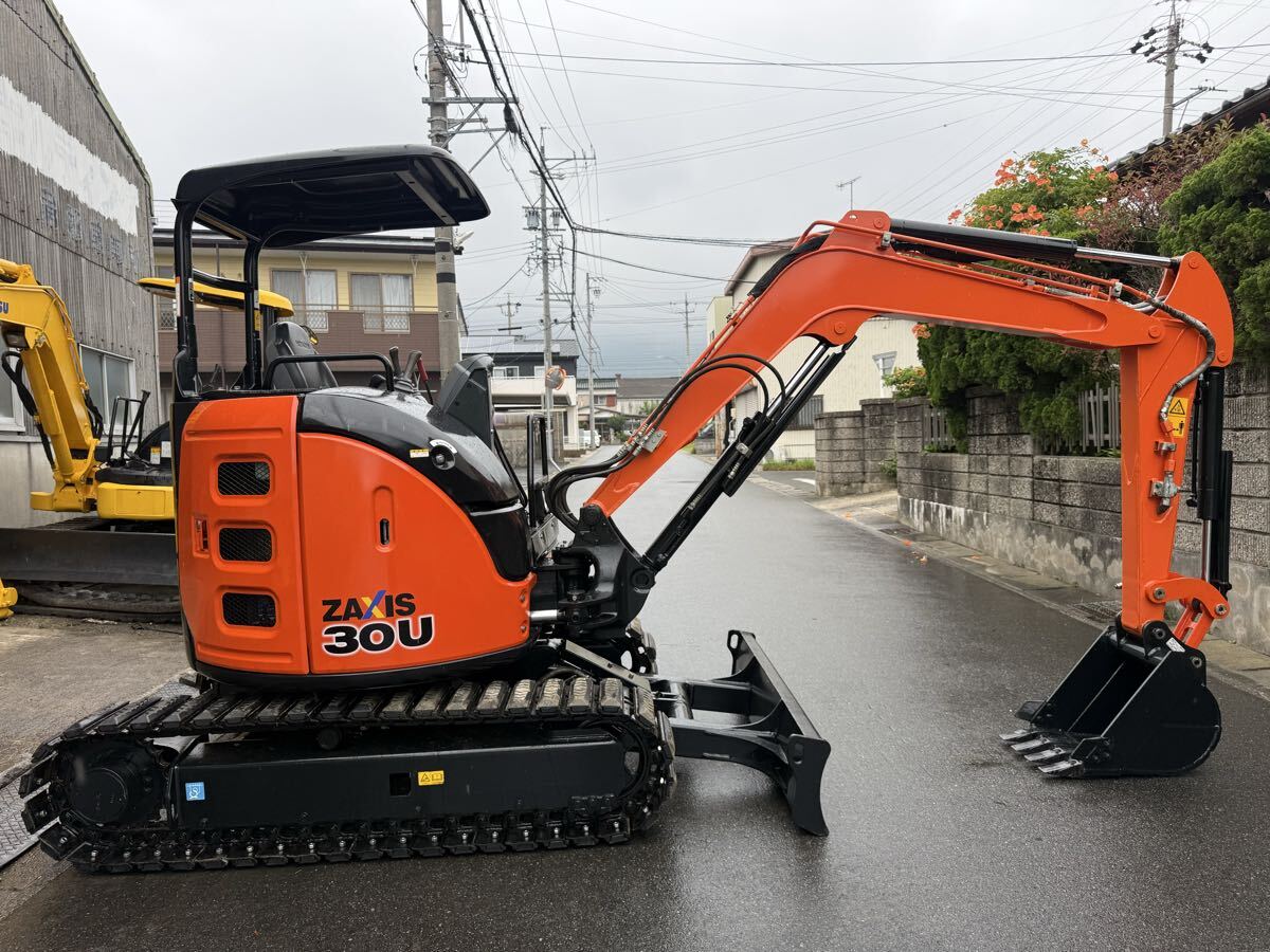 ユンボ ミニ油圧ショベル 日立建機 HITACHI ZX35U-5A 2015年製 1504h