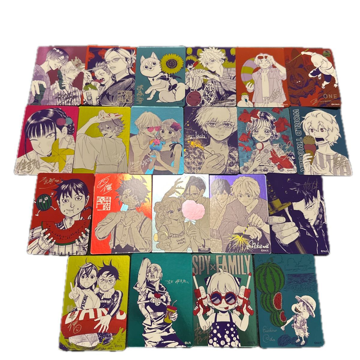 新品】夏コミ ナツコミ 2019 下敷き 14枚 集英社 の落札情報詳細 