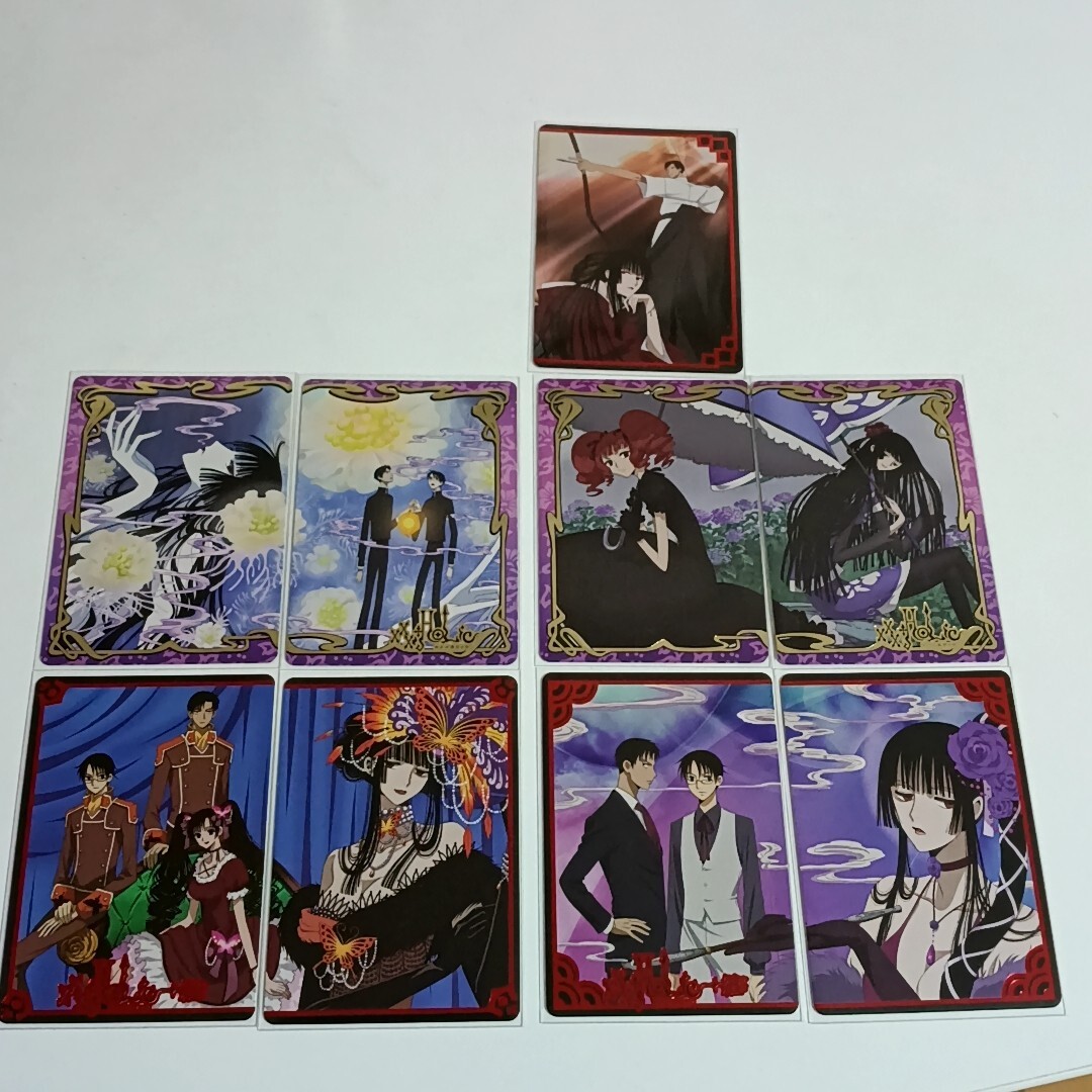 新品】CLAMPツバサHoLic原作柄クリアポスター 桜 小狼 四月一日 百目鬼