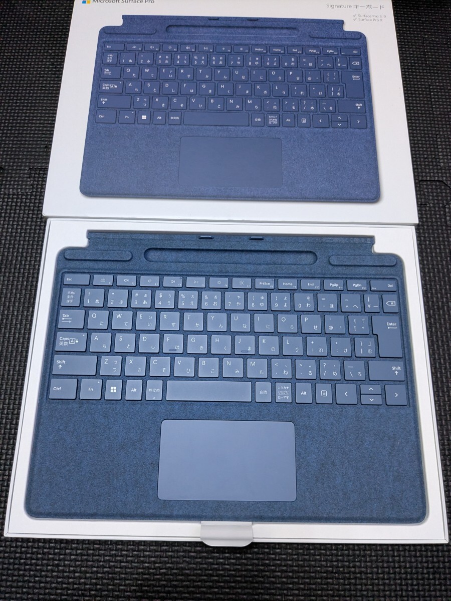 【やや傷や汚れあり】Surface Pro Signature キーボード 日本語 8XA-00059 [アイスブルー] (難あり)の落札情報 ...