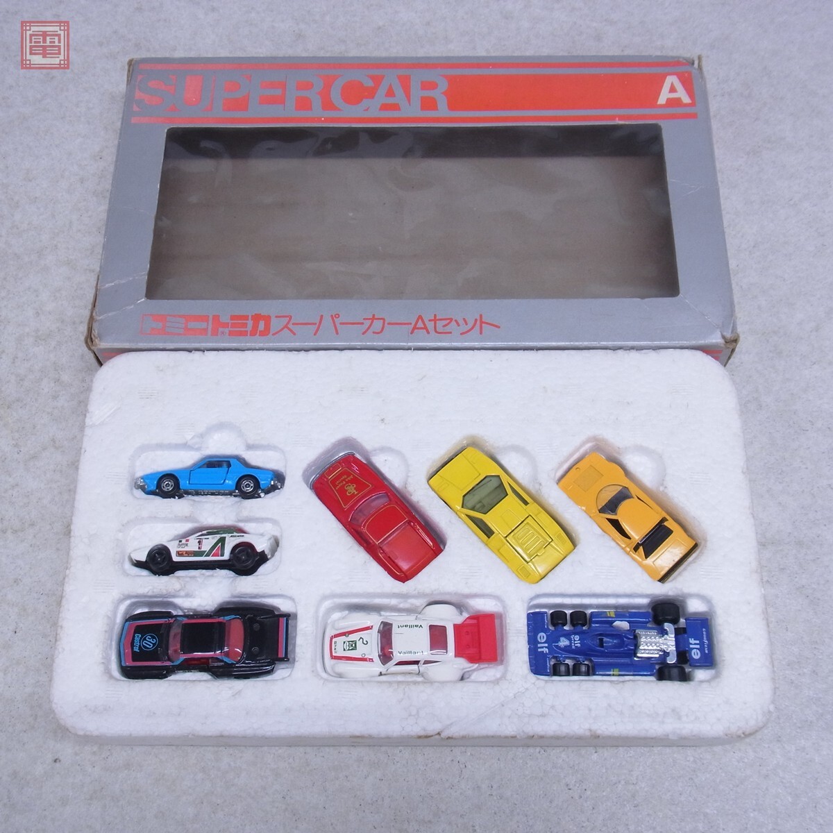 中古】トミカ スーパーカー C セット 貴重 レア ギフトセット 日本製の