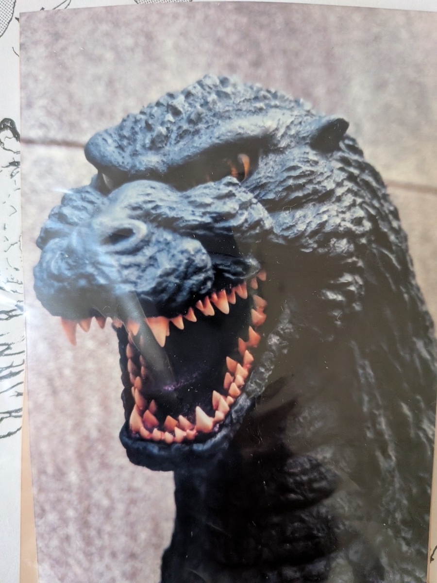 超貴重品 一点物 M1号 組み立て塗装品 ビオゴジヘッド 完成品 ゴジラ