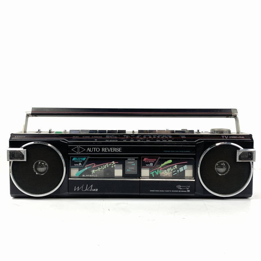 中古】SANYO ラジカセU4 SF 良音 人気のレッド 80年代の落札情報詳細