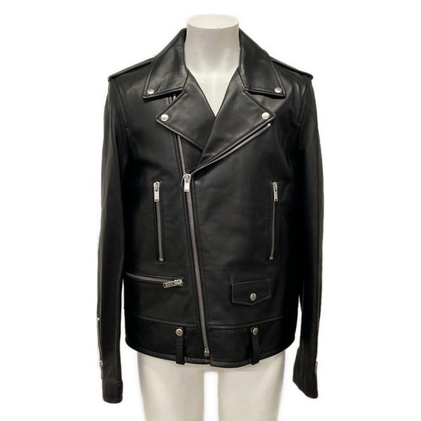売り切り』SAINT LAURENT PARIS エディ期 13AW L17 46 ブラック 黒