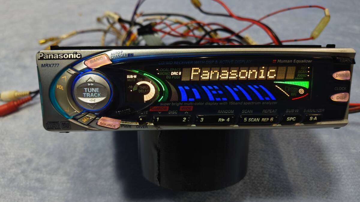 中古】 Panasonic CQ-MRX909D MD/CD 1DIN の落札情報詳細 - Yahoo