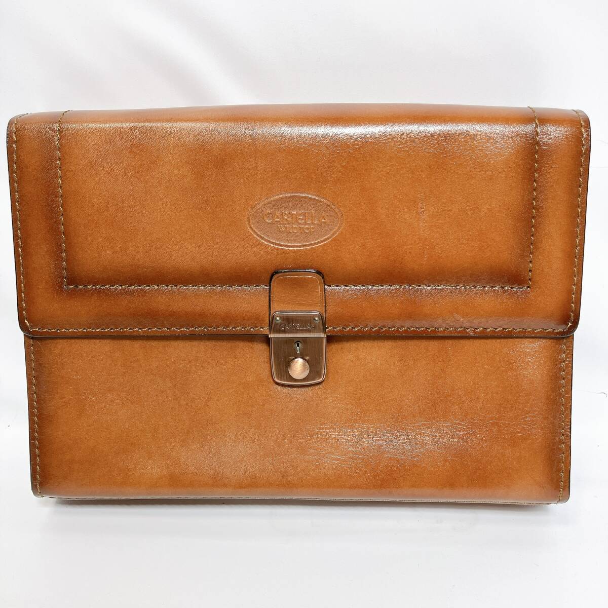 新品】◇バッグ40【タグ付き・未使用】CARTELLA WILD TOP 本革