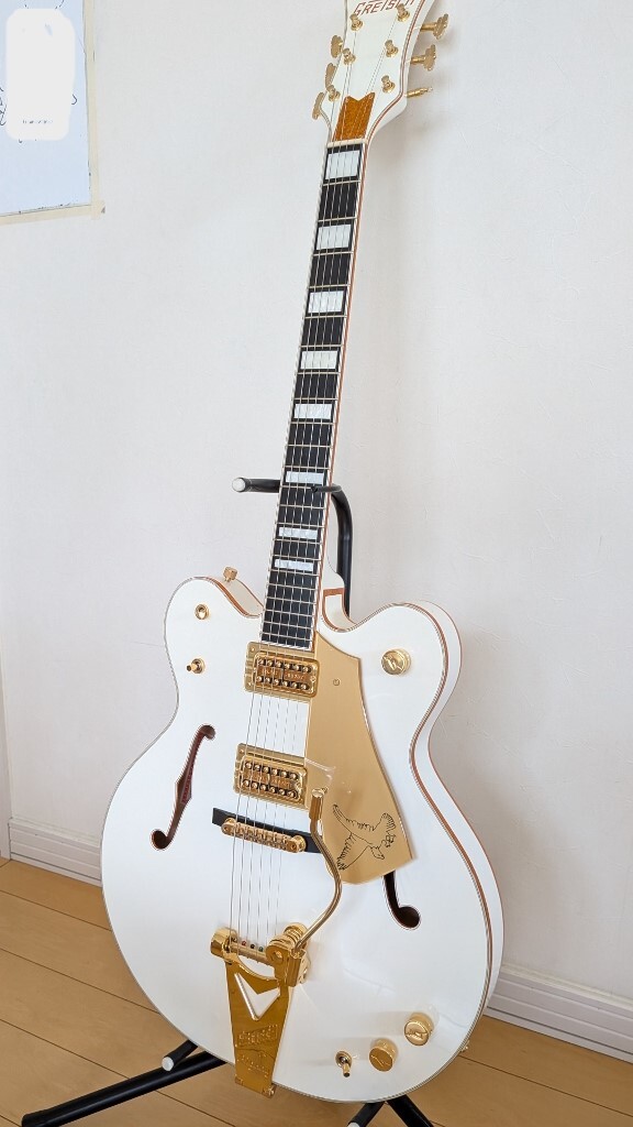 凄く綺麗 GRETSCH グレッチ セミアコ G6139CB Fホワイトファルコン