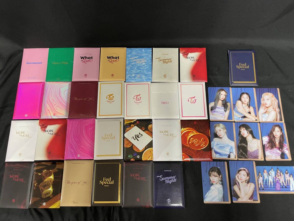 TWICE「Merry&Happy」予約特典カードセット＠直筆サインの落札情報詳細