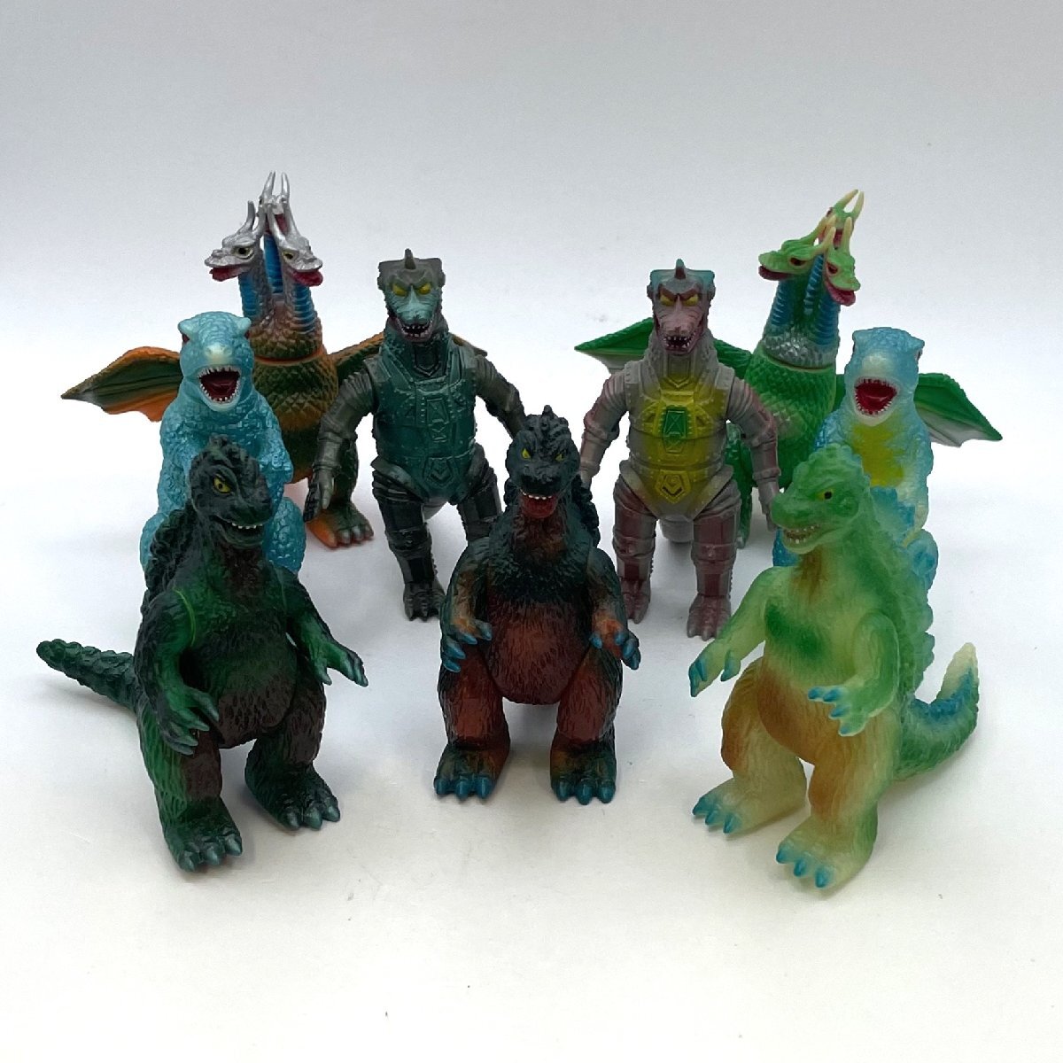 ☆HG昭和ゴジラ キングギドラ モゲラ バラン ラドン バラゴン ゴロ